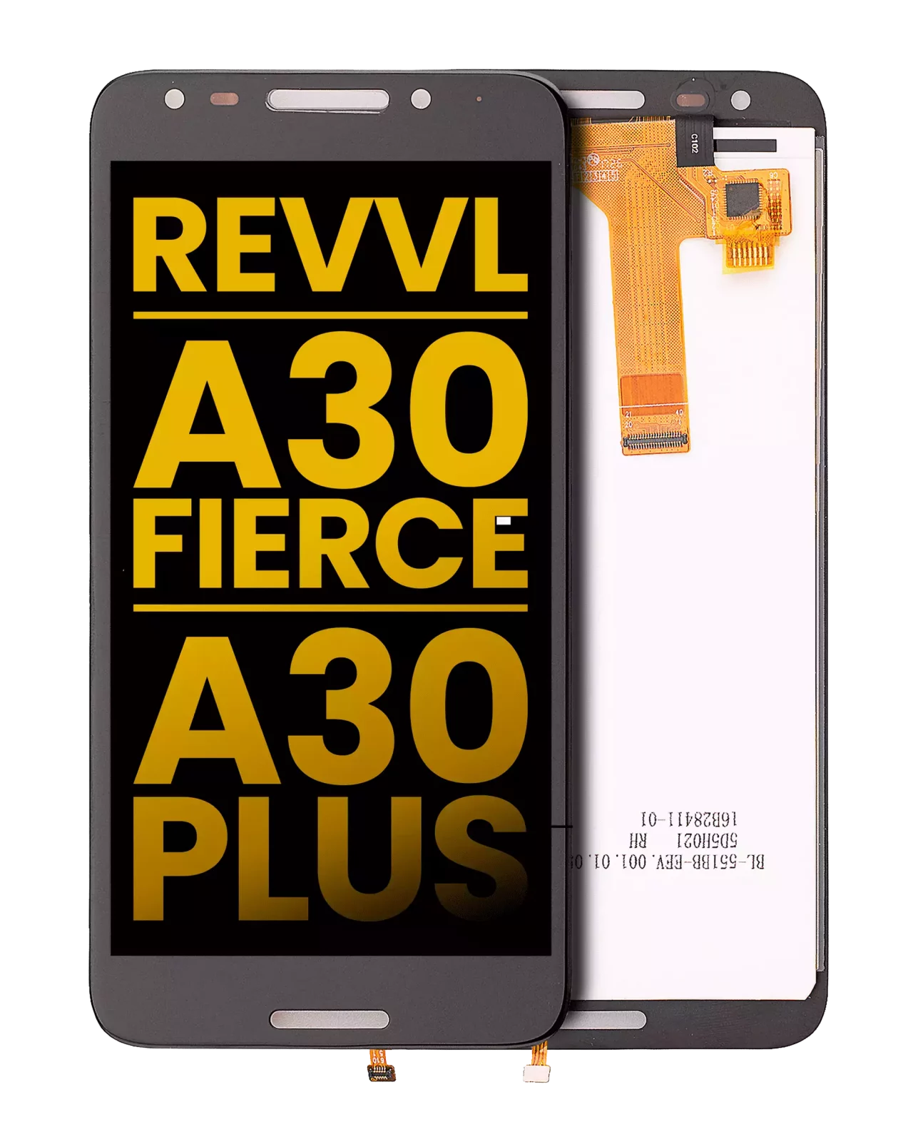 LCD Assembly Without Frame For T-Mobile Revvl / Alcatel A30 Fierce (5049 / 2017) (Refurbished) (All Colors)