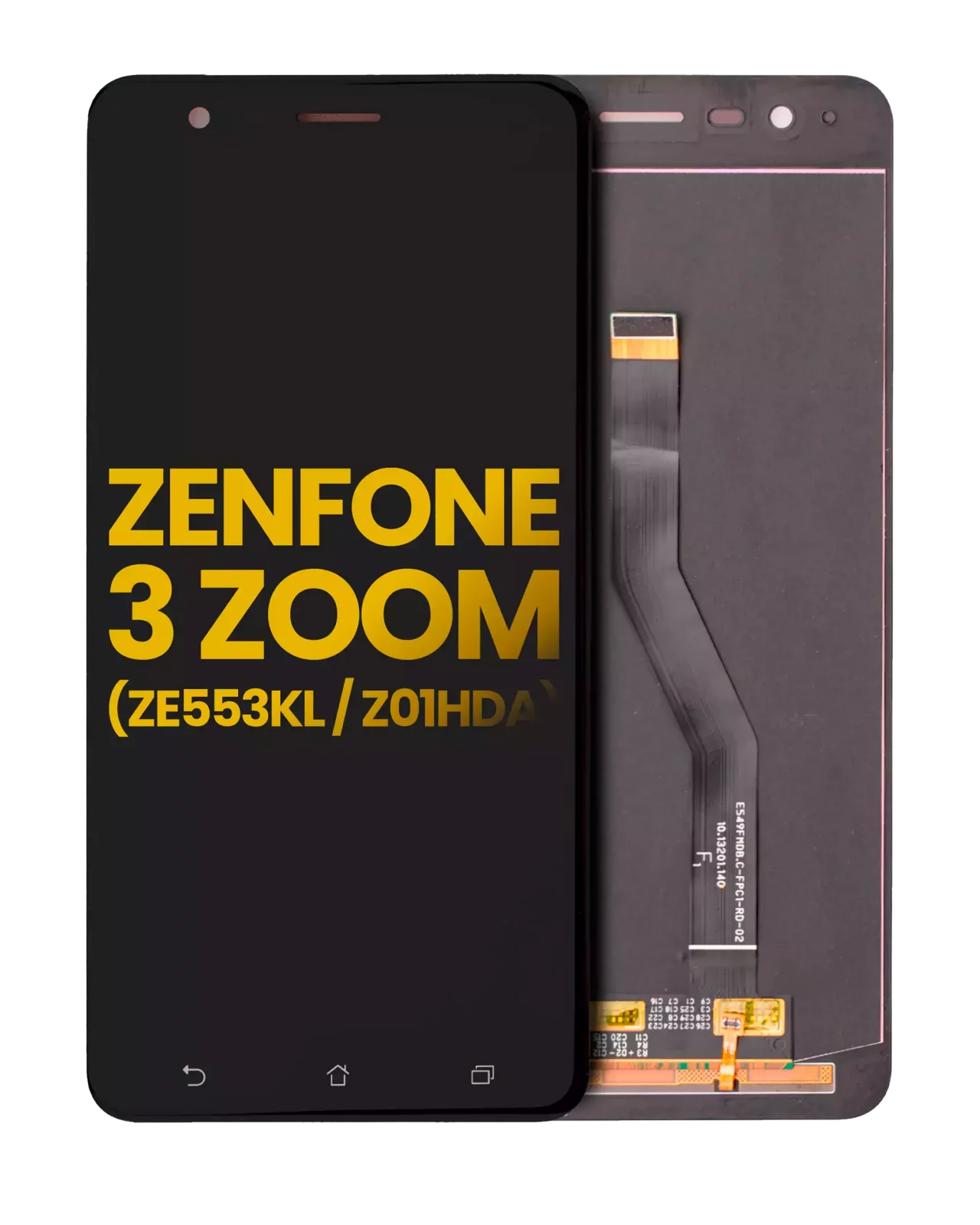 LCD Assembly Without Frame For Asus ZenFone 3 Zoom (ZE553KL / 2017) (Refurbished) (Black)
