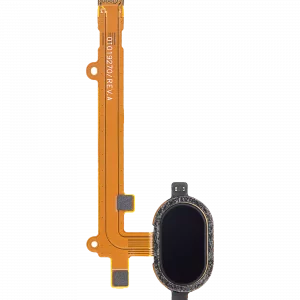 Home Button With Flex Cable For Motorola Moto Z2 Play (XT1710 / 2017) (Genuine OEM) (Black)