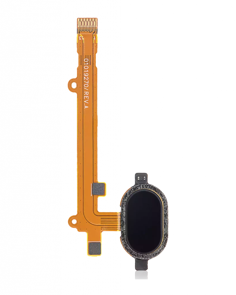 Home Button With Flex Cable For Motorola Moto Z2 Play (XT1710 / 2017) (Genuine OEM) (Black)