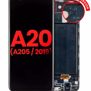 OLED Assembly With Frame For Samsung Galaxy A20 (A205 / 2019) (F Version) (Aftermarket Plus) (All Colors)