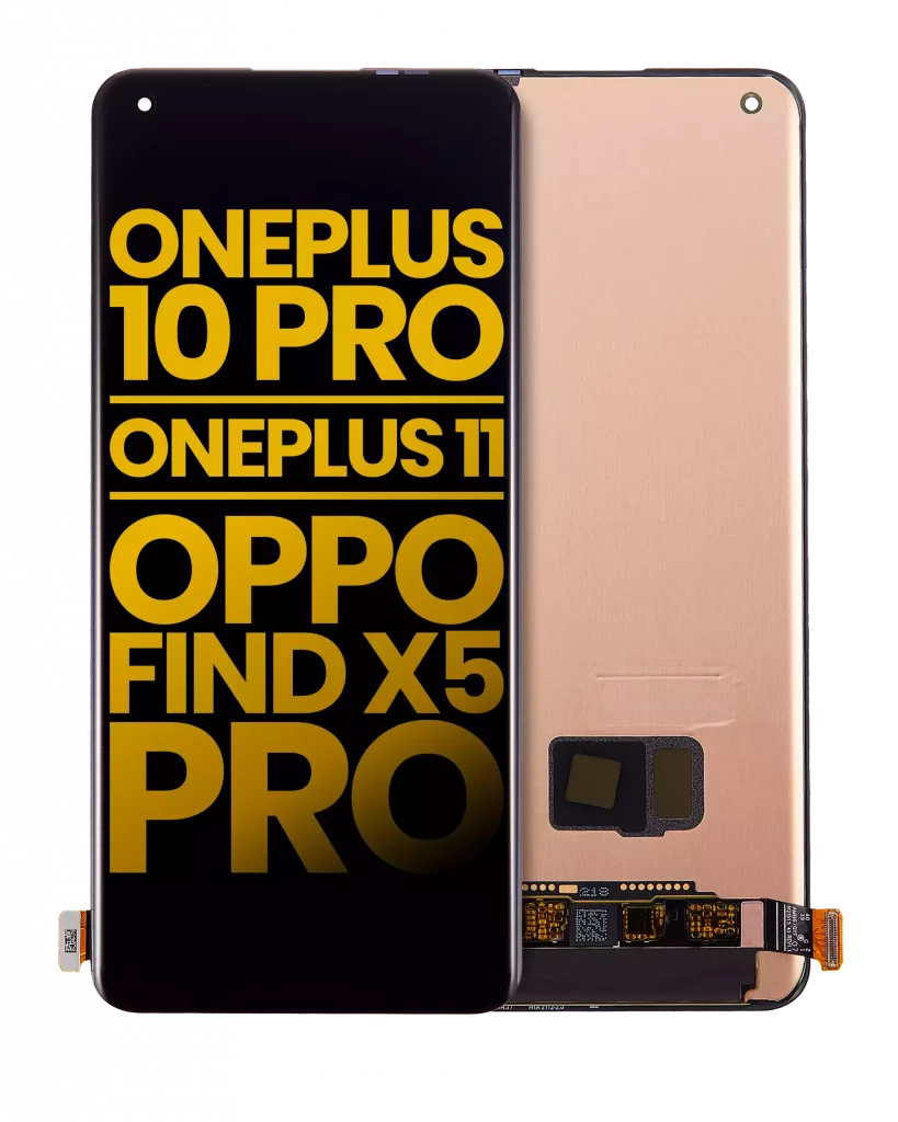 OLED Assembly Without Frame For OnePlus 10 Pro / OnePlus 11 / OPPO Find X5 Pro (Refurbished) (All Colors)