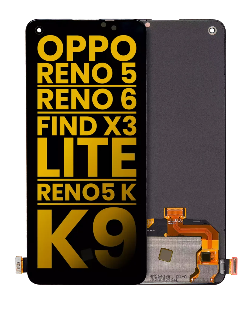 OLED Assembly Without Frame For OPPO Reno 5 / Reno 6 / Find X3 Lite / Reno5 K / K9 (Refurbished) (All Colors)