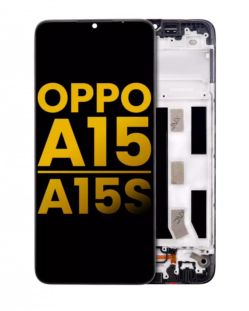 LCD Assembly With Frame For OPPO A15 / A15S (Refurbished) (All Colors)