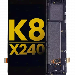 LCD Assembly With Frame For LG K8 (2017) / Aristo (International Version) (Refurbished) (Black)