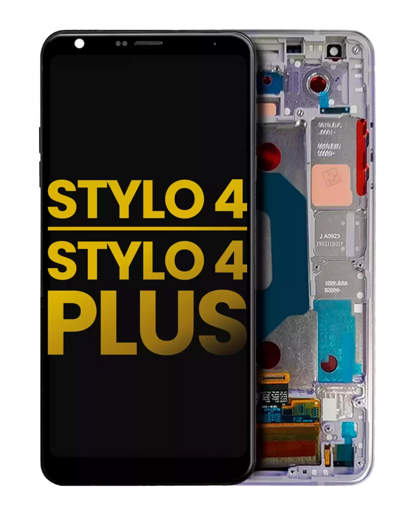 LCD Assembly With Frame For LG Stylo 4 / Stylo 4 Plus (Refurbished) (Lavender Violet)