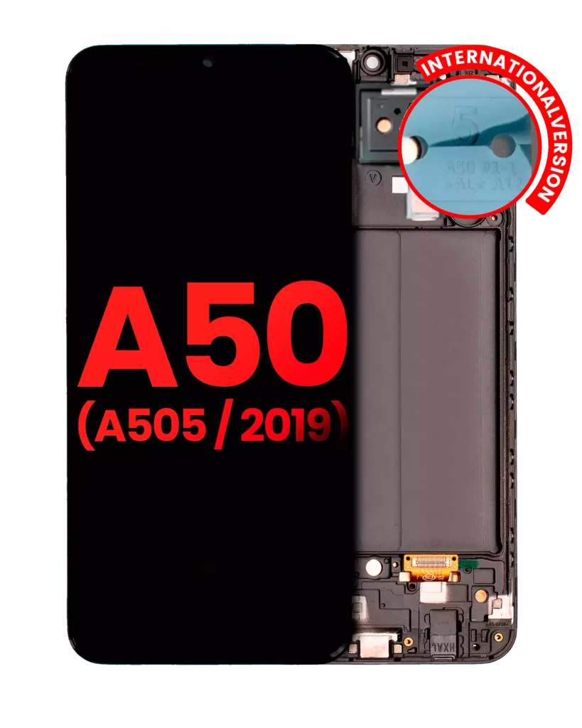 OLED Assembly With Frame For Samsung Galaxy A50 (A505 / 2019) (International Version) (Aftermarket Plus) (All Colors)