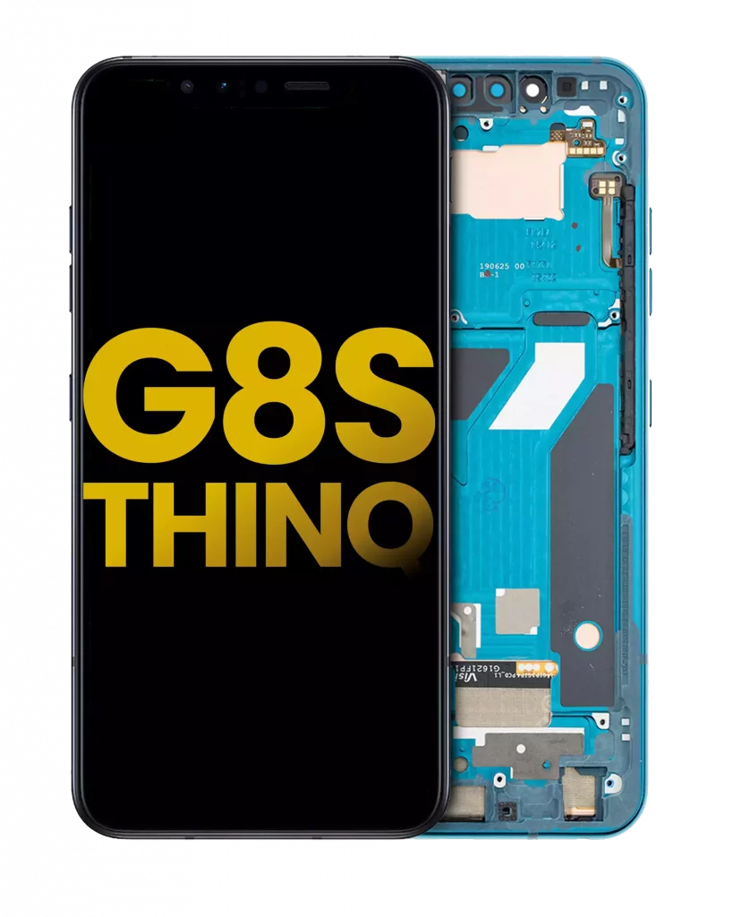 OLED Assembly With Frame For LG G8S ThinQ (Refurbished) (Mirror Teal)