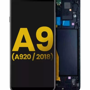 OLED Assembly With Frame For Samsung Galaxy A9 (Refurbished) (A920 / 2018) (Black)