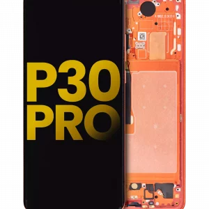 OLED Assembly With Frame For Huawei P30 Pro (Refurbished) (Orange)