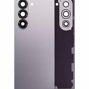Back Cover Glass With Camera Lens For Samsung Galaxy Z Fold 6 5G (Aftermarket Plus) (Silver Shadow)