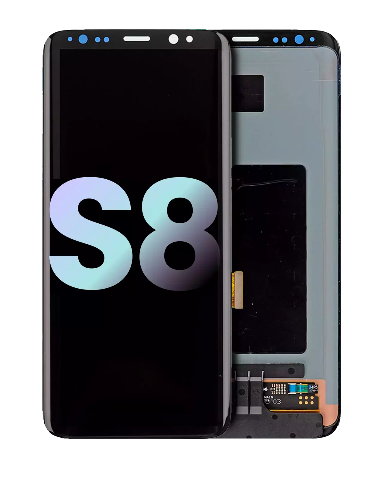 OLED Assembly Without Frame For Samsung Galaxy S8 (Service Pack) (All Colors)