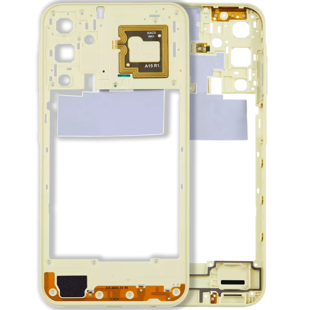 Mid-Frame Housing For Samsung Galaxy A15 5G (A156 / 2023) (Personality Yellow)