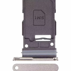 Single Sim Card Tray For Samsung Galaxy S24 Ultra 5G (Premium) (Titanium Gray)
