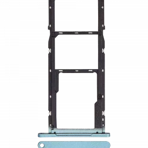 Dual Sim Card Tray For Samsung Galaxy A06 (A065 / 2024) (Premium) (Blue)