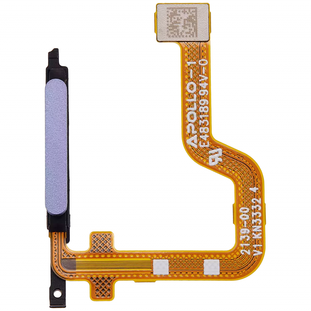 Fingerprint Reader With Flex Cable For Motorola Moto G13 (XT2331 / 2023) (Genuine OEM) (Blue Lavender)
