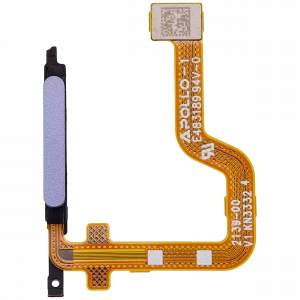 Fingerprint Reader With Flex Cable For Motorola Moto G13 (XT2331 / 2023) (Genuine OEM) (Blue Lavender)