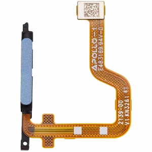 Fingerprint Reader With Flex Cable For Motorola Moto G23 (XT2333 / 2023) (Genuine OEM) (Steel Blue)