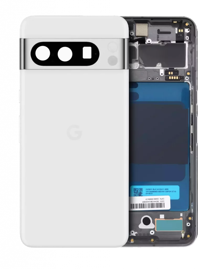 Back Housing For Google Pixel 8 Pro (Genuine OEM) (Porcelain)
