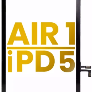 Digitizer For iPad Air 1 / iPad 5 (2017) (Home Button Pre-Installed For iPad Air 1) (Premium) (Black)