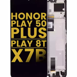 LCD Assembly With Frame For Honor Play 50 Plus / Play 8T / X7B / 90 Smart (Refurbished) (All Colors)