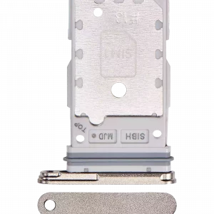 Dual Sim Card Tray For Samsung Galaxy S24 Ultra 5G (Premium) (Titanium Gray)