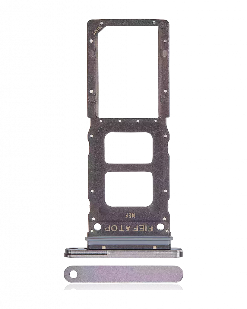 Single Sim Card Tray For Samsung Galaxy Z Fold 6 (F956) (Premium) (Silver Shadow)