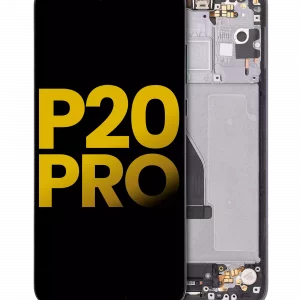 OLED Assembly With Frame For Huawei P20 Pro (Refurbished) (Black)