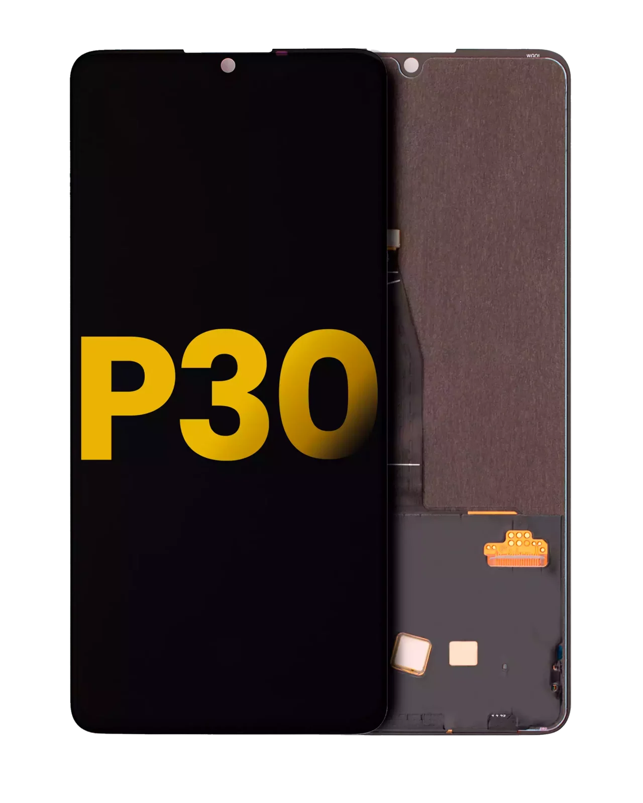 OLED Assembly Without Frame For Huawei P30 (Refurbished) (Black)