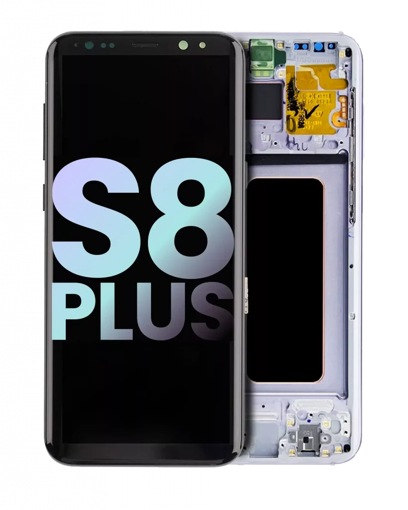 OLED Assembly With Frame For Samsung Galaxy S8 Plus (Service Pack) (Gray / Violet)