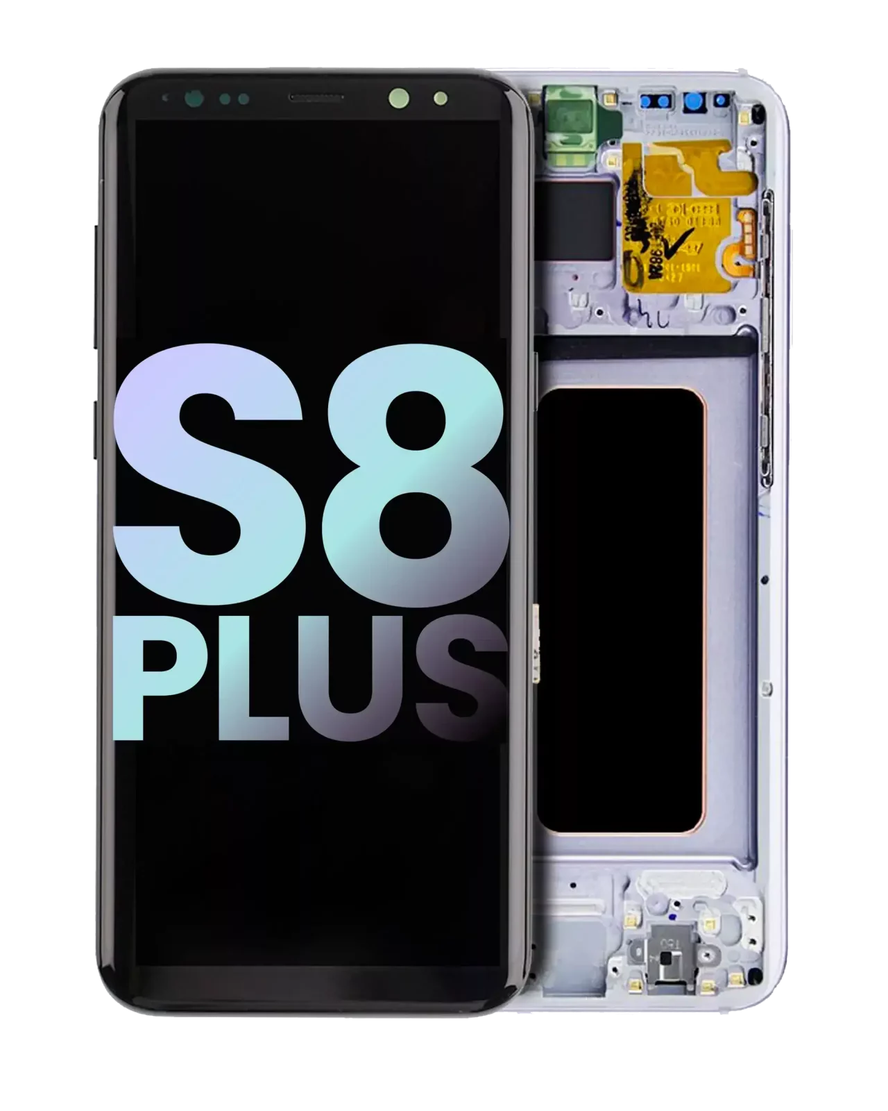 OLED Assembly With Frame For Samsung Galaxy S8 Plus (Service Pack) (Gray / Violet)