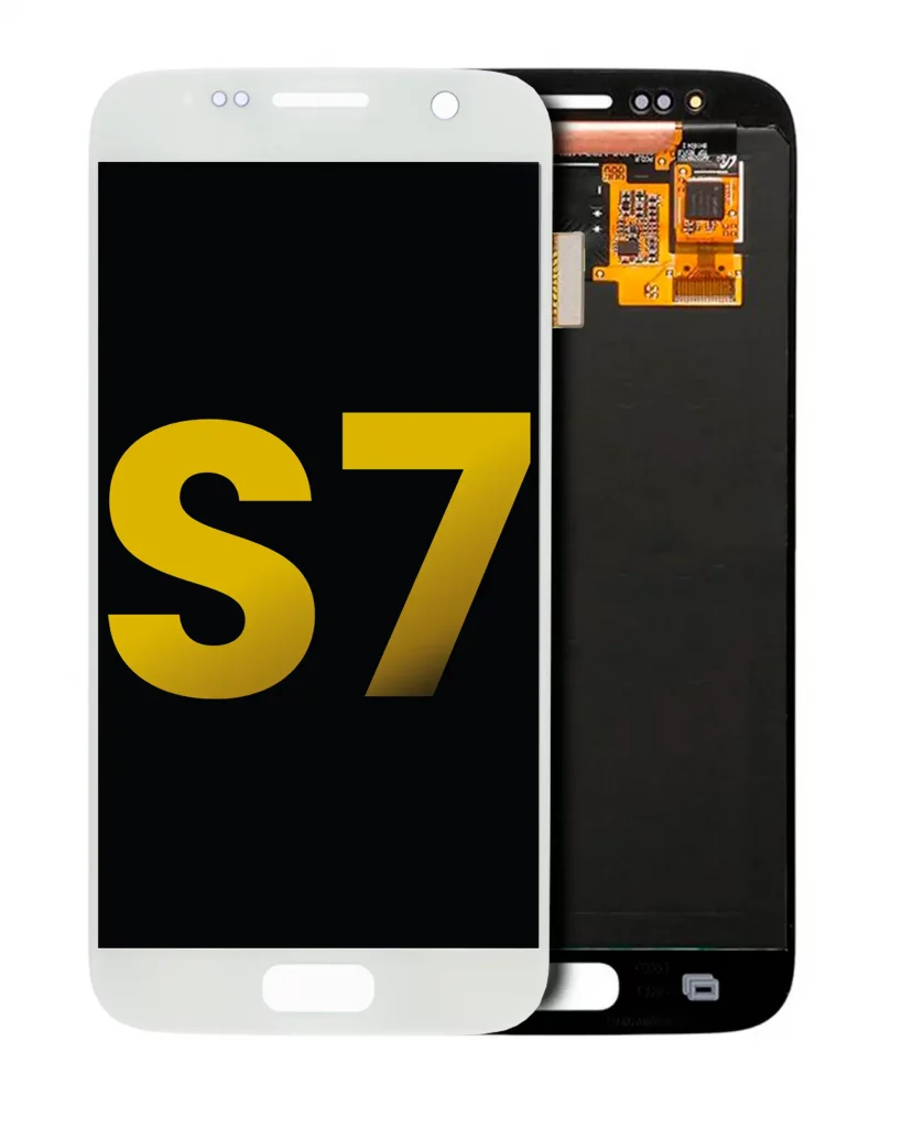 OLED Assembly Without Frame For Samsung Galaxy S7 (Refurbished) (White Pearl)