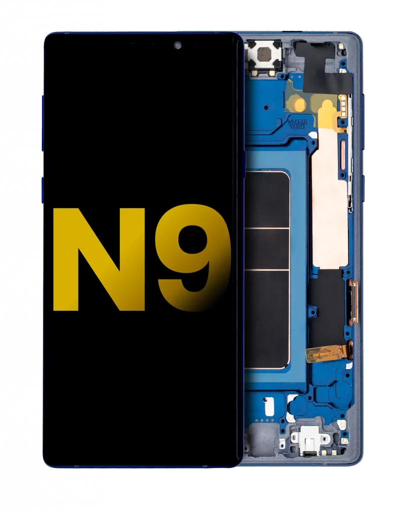 OLED Assembly With Frame For Samsung Galaxy Note 9 (Refurbished) (Ocean Blue)