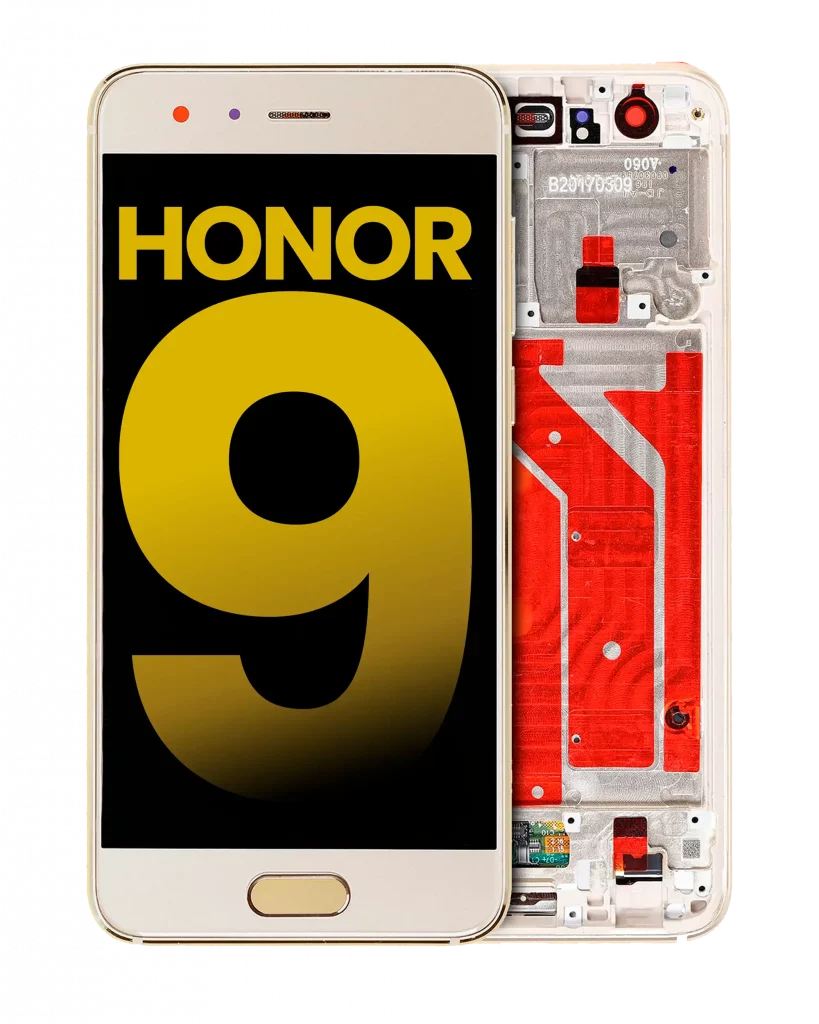 LCD Assembly With Frame For Huawei Honor 9 (Refurbished) (Gold)