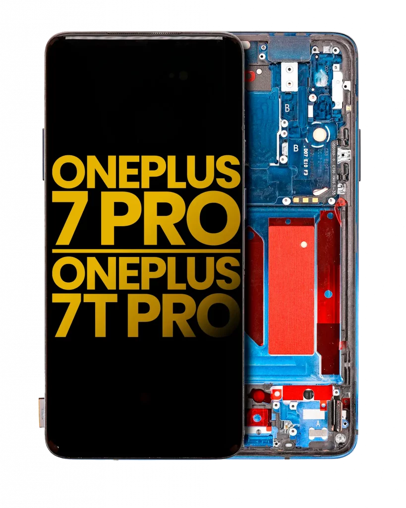 OLED Assembly With Frame For OnePlus 7 Pro / 7T Pro (Refurbished) (Nebula Blue)
