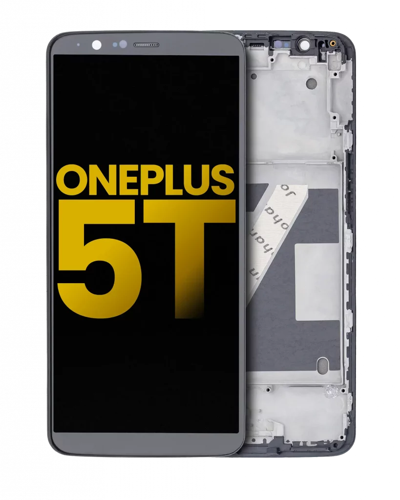 OLED Assembly With Frame For OnePlus 5T (Refurbished) (Black)