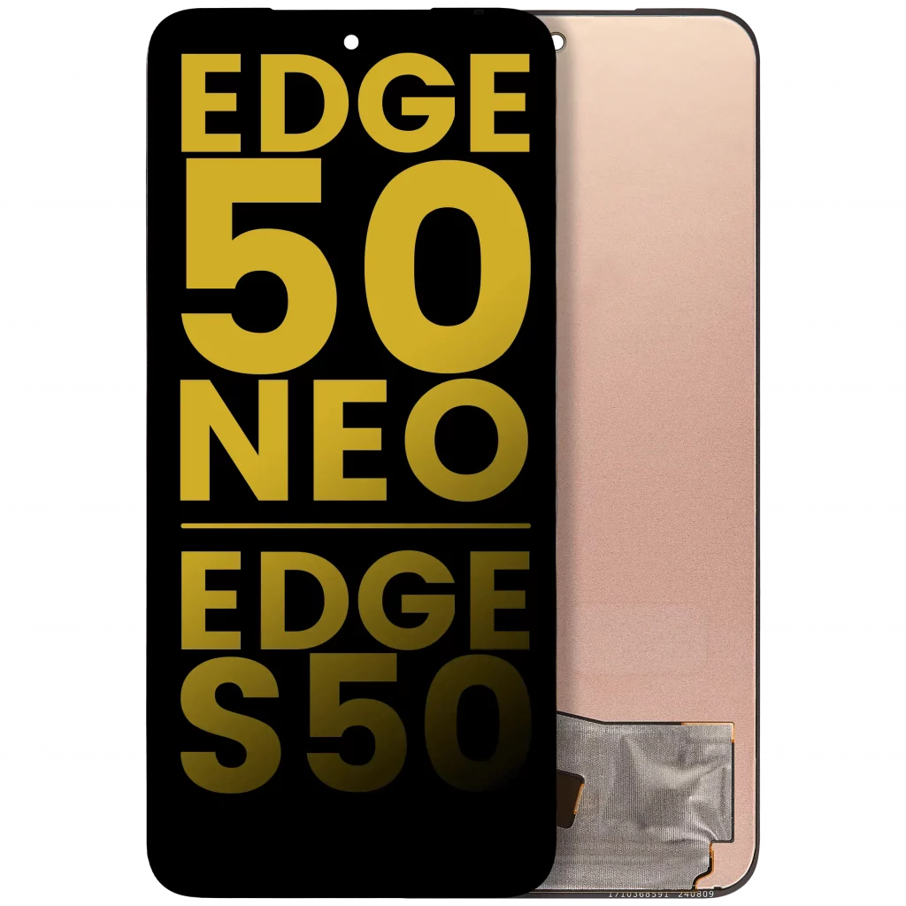 OLED Assembly Without Frame For Motorola Moto Edge 50 Neo (XT2409-3 / 2024) / Edge S50 (XT2409-5 / 2024)/Edge 60 Neo (XT2509-1 / 2025) (Refurbished) (All Colors)