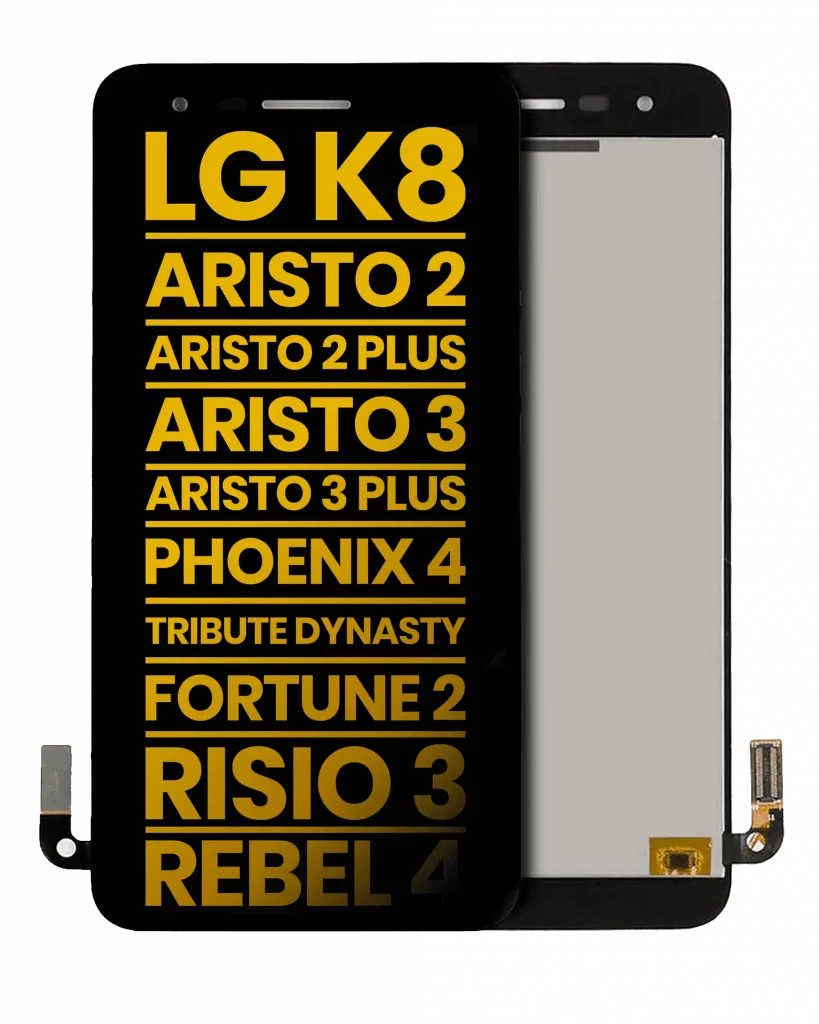 LCD Assembly Without Frame For LG K8 (X210 / 2018) / Aristo 2 / Aristo 2 Plus / Aristo 3 / Aristo 3 Plus / Phoenix 4 / Tribute Dynasty / Empire / Fortune 2 / Risio 3 / Rebel 4 (Refurbished) (Black)