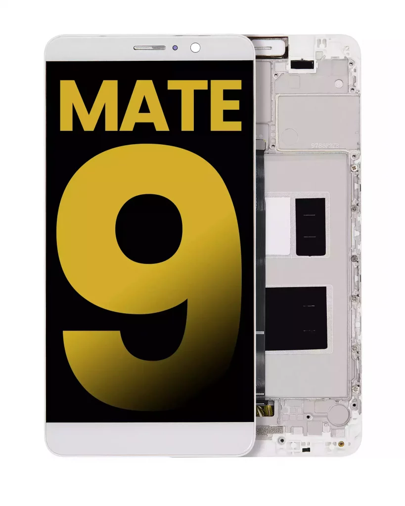 LCD Assembly With Frame For Huawei Mate 9 (Refurbished) (White)