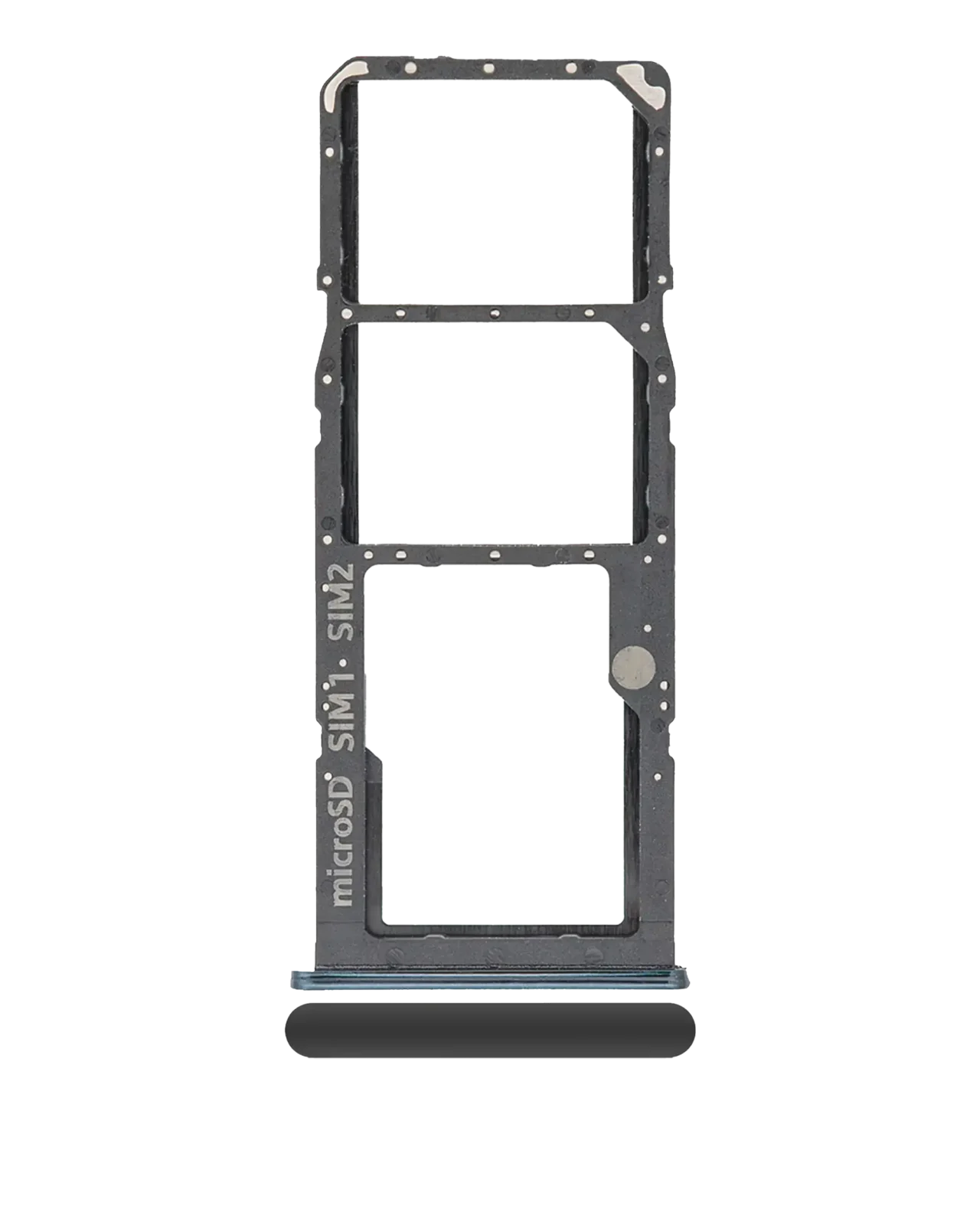 Dual Sim Card Tray For Samsung Galaxy A71 (A715 / 2020) (Prism Crush Black)