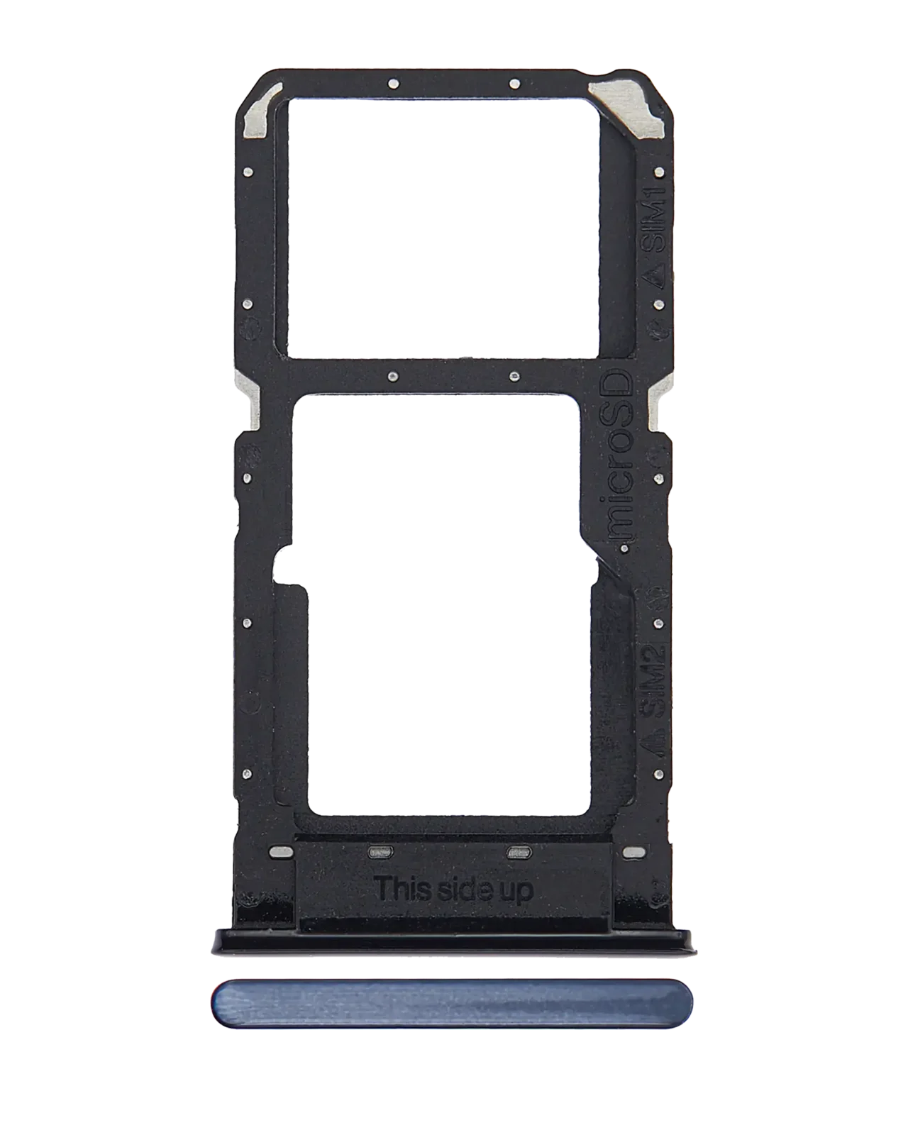 Dual Sim Card Tray For OnePlus Nord N10 5G (Midnight Ice)
