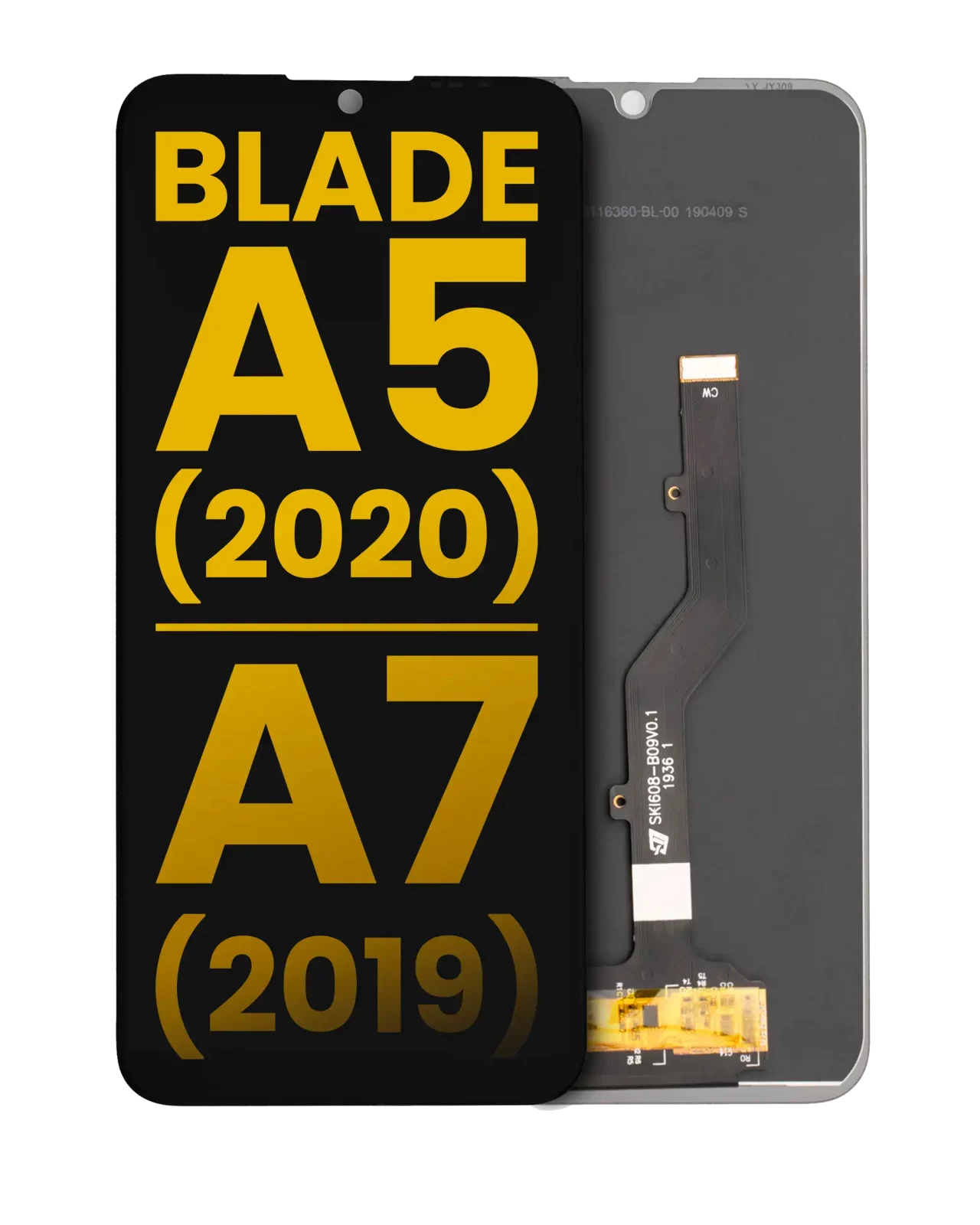LCD Assembly Without Frame For ZTE Blade A5 (2020) / A7 (2019) (Refurbished) (All Colors)
