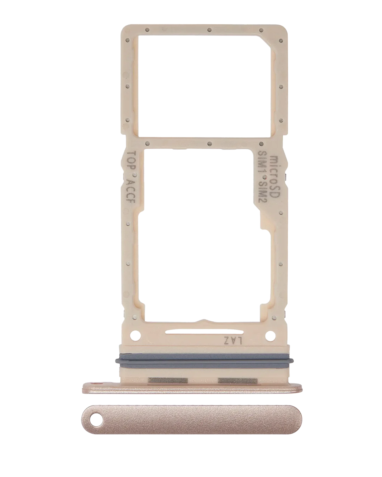 Dual Sim Card Tray For Samsung Galaxy A33 5G (A336 / 2022) (Peach)