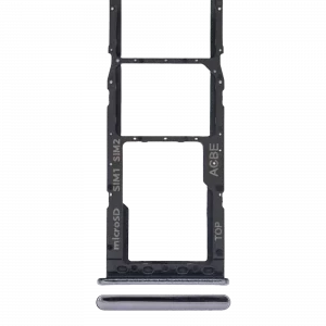 Dual Sim Card Tray For Samsung Galaxy A32 (A325 / 2021) (Awesome Black)