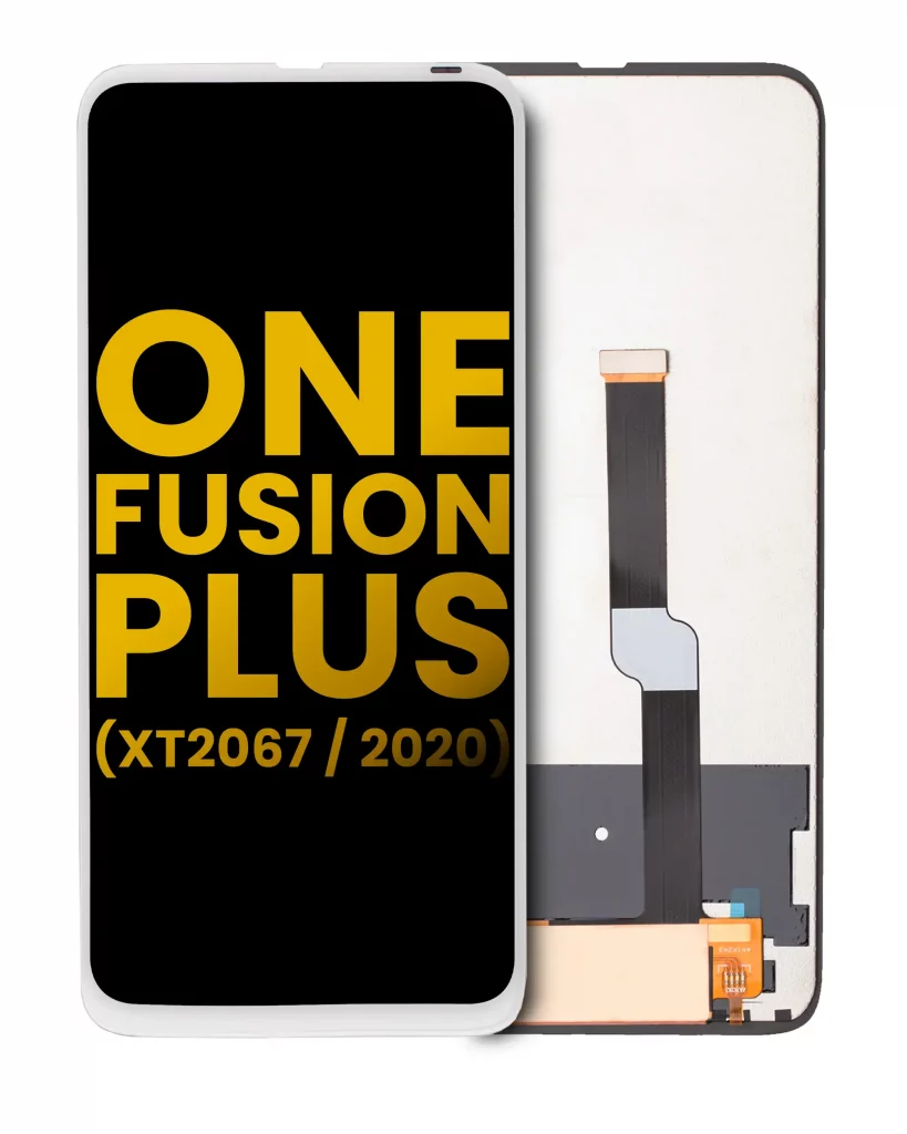 LCD Assembly Without Frame For Motorola One Fusion Plus (XT2067 / 2020) (Refurbished) (White)