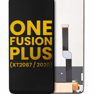 LCD Assembly Without Frame For Motorola One Fusion Plus (XT2067 / 2020) (Refurbished) (Black)