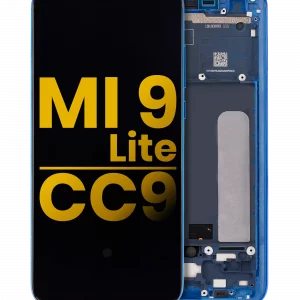 OLED Assembly With Frame For Xiaomi Mi 9 Lite / CC9 (Refurbished) (Aurora Blue)