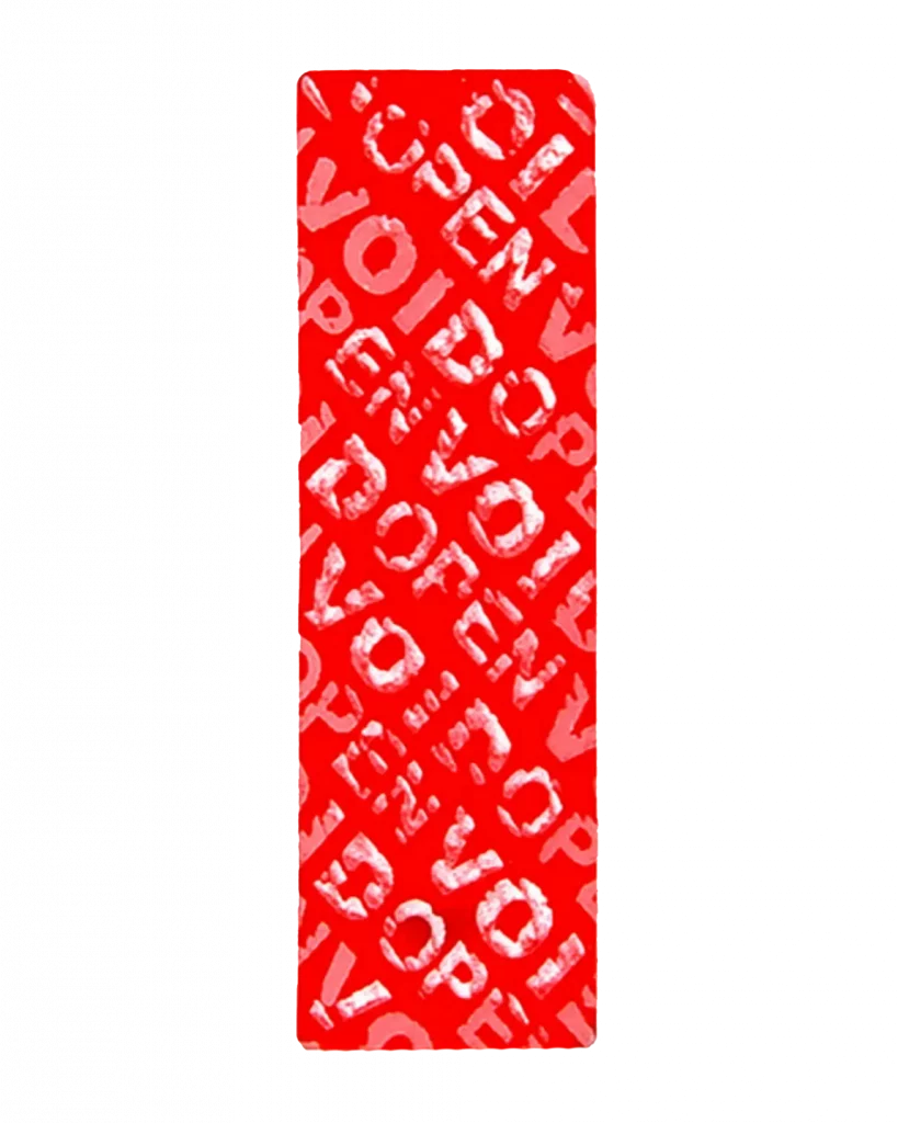 VOID Sticker For OOW For OnePlus (Genuine OEM) (Red) (5 Pack)