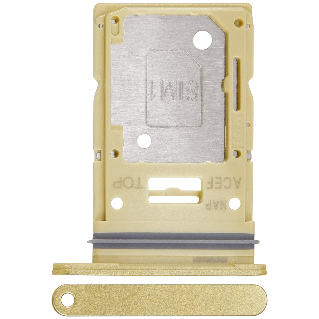 Single Sim Card Tray For Samsung Galaxy A35 5G (A356 / 2024) (Premium) (Lemon)