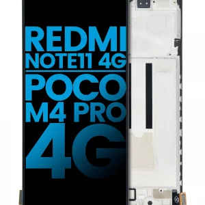 LCD Assembly With Frame For Xiaomi Redmi Note 11 (Aftermarket: Incel) (All Colors)